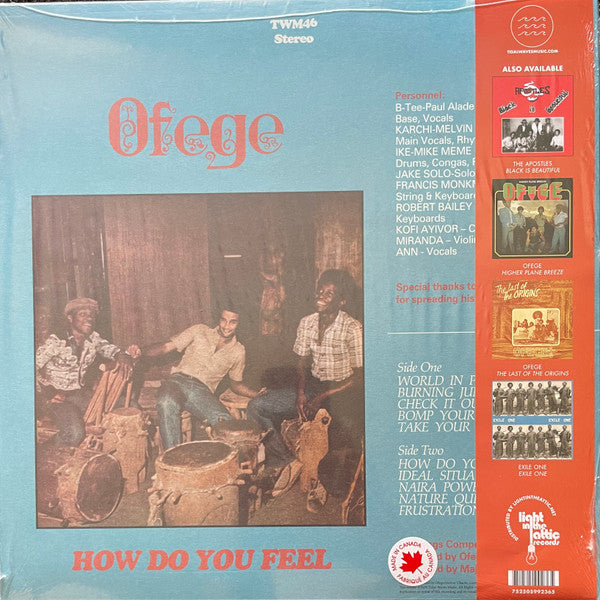 Ofege - How Do You Feel - 2020