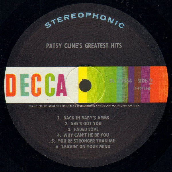 Patsy Cline - Patsy Cline's Greatest Hits