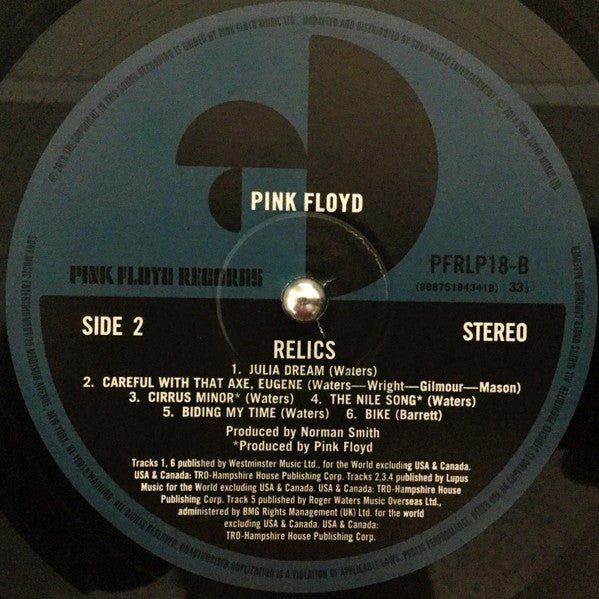 Pink Floyd - Relics - 2018