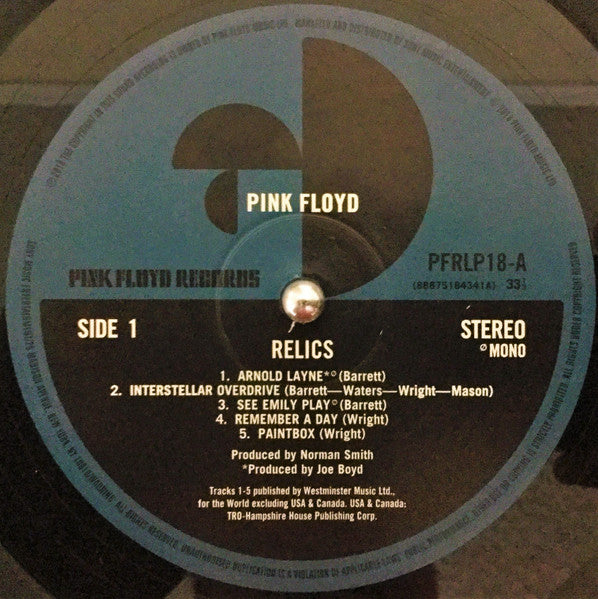 Pink Floyd - Relics - 2018