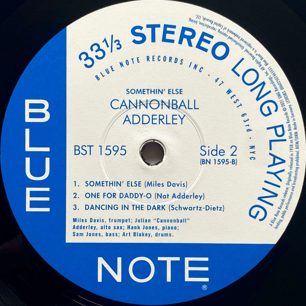Cannonball Adderley - Somethin' Else - 2021