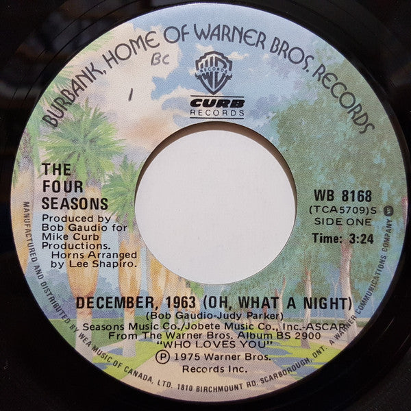 Four Seasons, The - December, 1963 (Oh, What A Night) - 1975