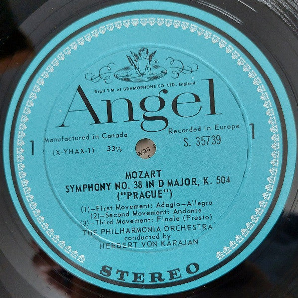 Wolfgang Amadeus Mozart - Symphonies No.38 In D "Prague" • No.39 In E Flat