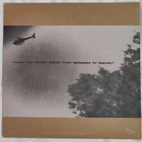 Godspeed You Black Emperor! - Lift Your Skinny Fists Like Antennas To Heaven - 2018