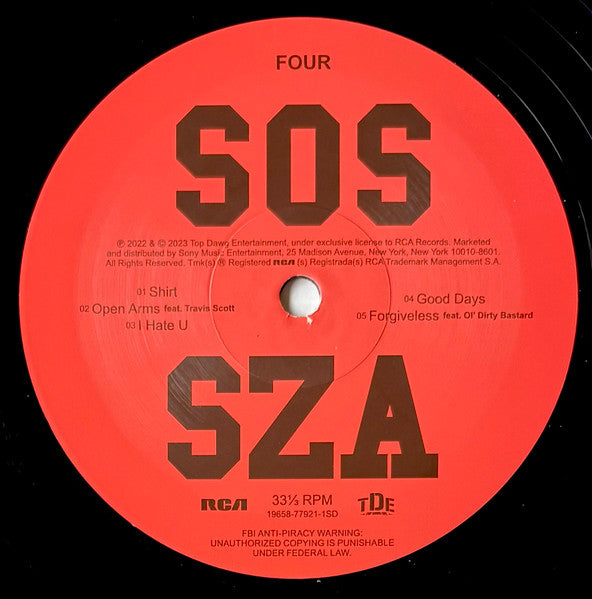 SZA - SOS - 2023