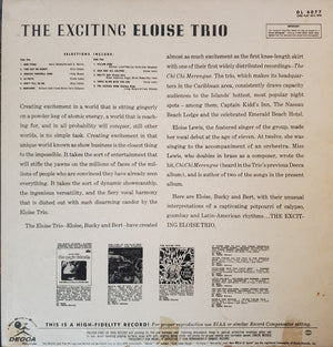 The Eloise Trio - The Exciting Eloise Trio