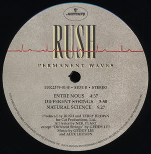 Rush - Permanent Waves - 2015