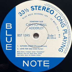 Cannonball Adderley - Somethin' Else - 2021