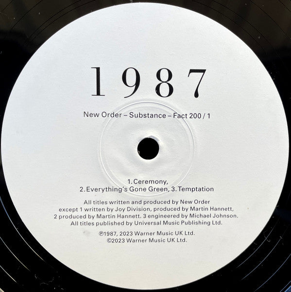New Order - Substance - 2023