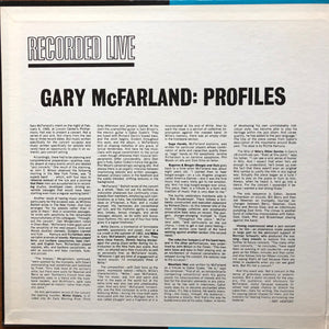 Gary McFarland - Profiles Vinyl Record