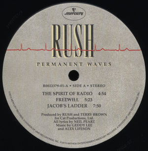 Rush - Permanent Waves - 2015