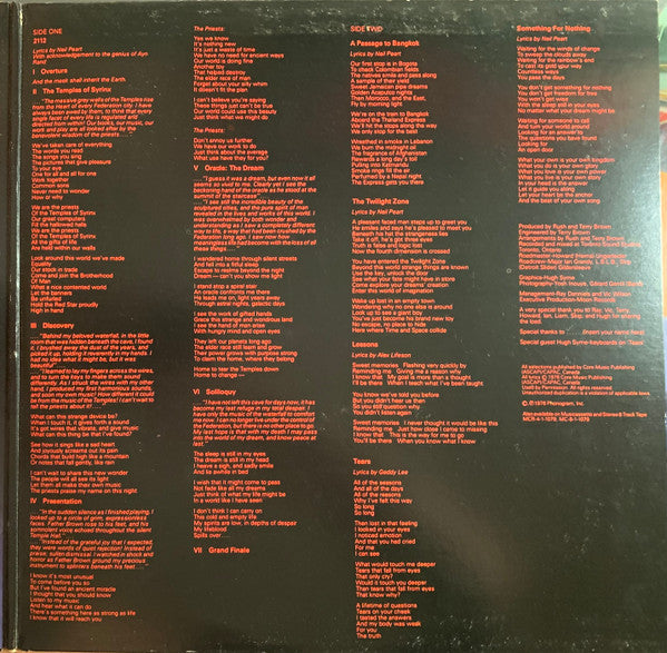 Rush - 2112 - 1976
