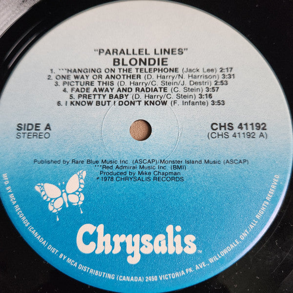 Blondie - Parallel Lines
