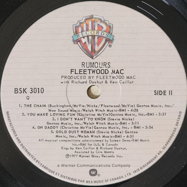 Fleetwood Mac - Rumours -