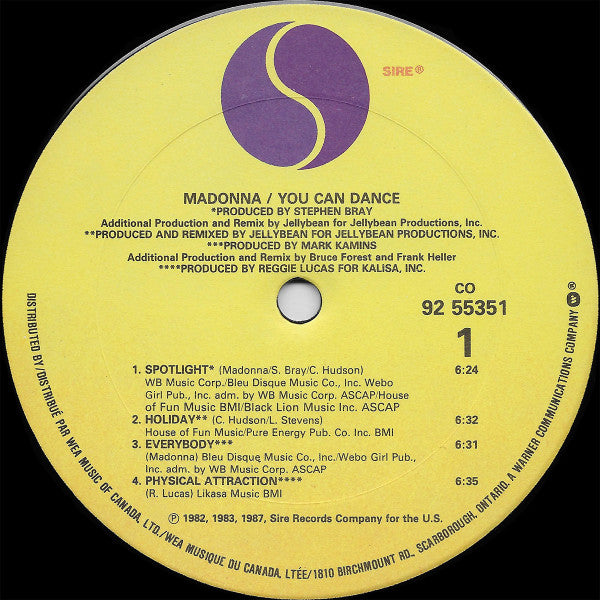 Madonna - You Can Dance