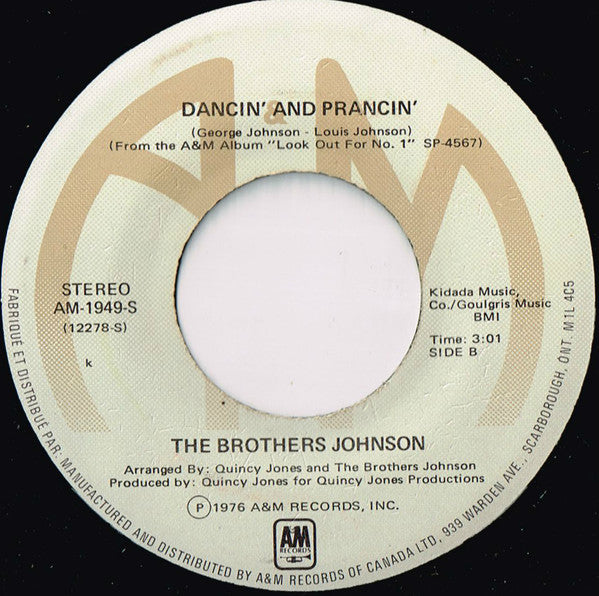 Brothers Johnson - Strawberry Letter #23 - 1977