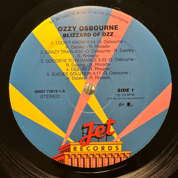 Ozzy Osbourne - Blizzard Of Ozz