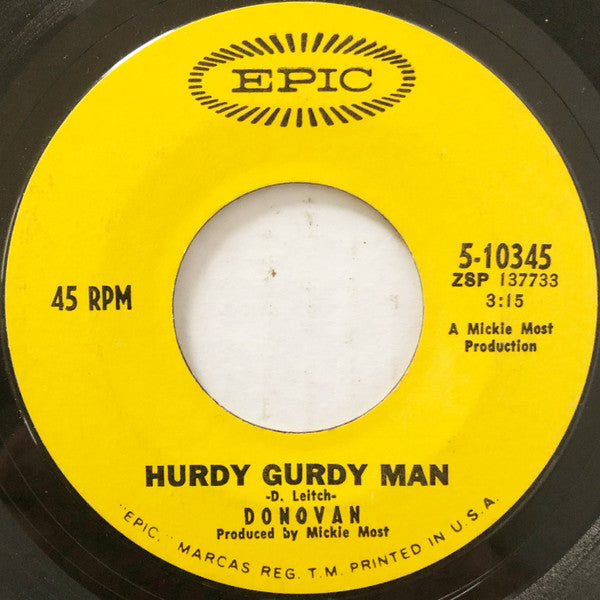 Donovan - Hurdy Gurdy Man