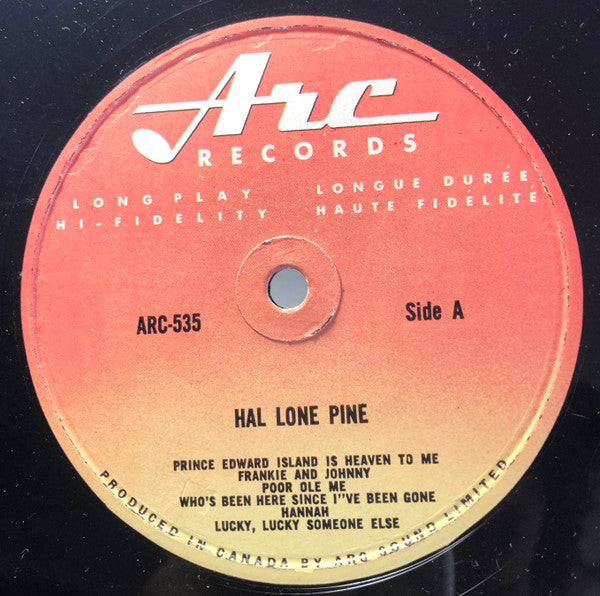 Hal Lone Pine - Sings His All-Time Favorites