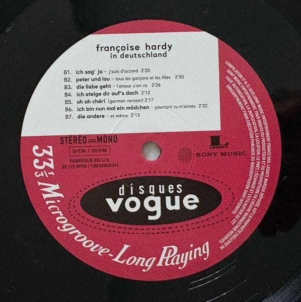 Françoise Hardy - Françoise Hardy In Deutschland - 2025