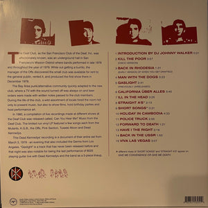 Dead Kennedys - Live At The Deaf Club - 2022