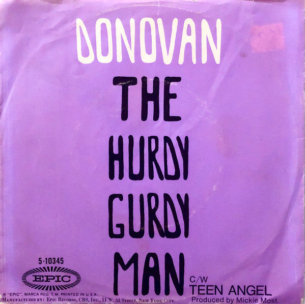 Donovan - Hurdy Gurdy Man