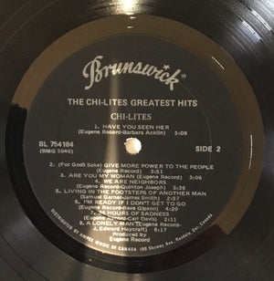 Chi-Lites, The - The Chi-Lites Greatest Hits - 1972