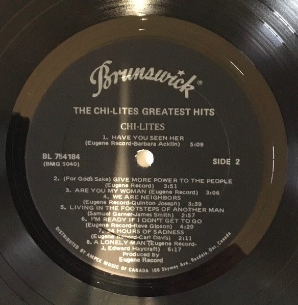 Chi-Lites, The - The Chi-Lites Greatest Hits - 1972