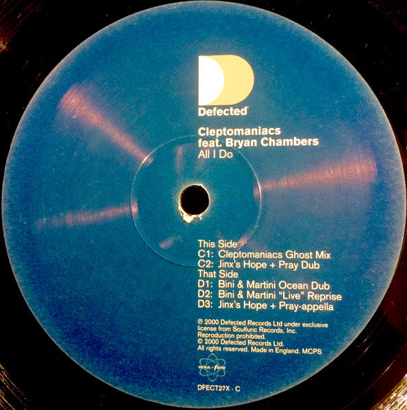 Cleptomaniacs - All I Do