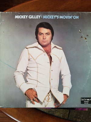 Mickey Gilley - Mickey's Movin' On Vinyl Record