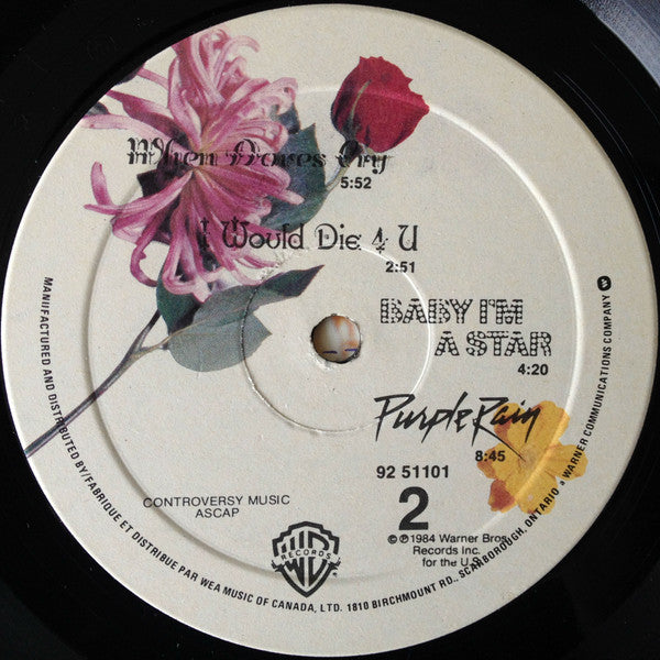 Prince And The Revolution - Purple Rain - 1984