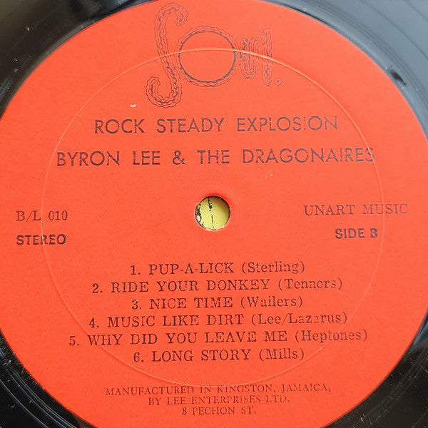 Byron Lee And The Dragonaires - Rock-Steady Explosion