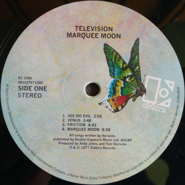 Television - Marquee Moon - 2022