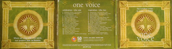 Various - One Voice - In Support Of PWRDF (CD) - 2008