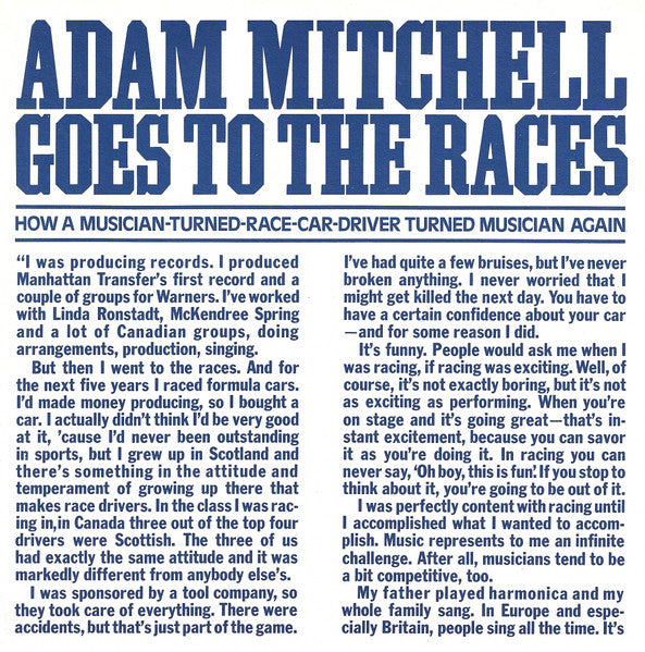 Adam Mitchell - Redhead In Trouble - 1979