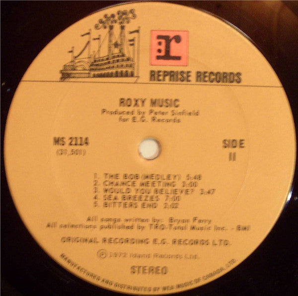 Roxy Music - Roxy Music - 1972
