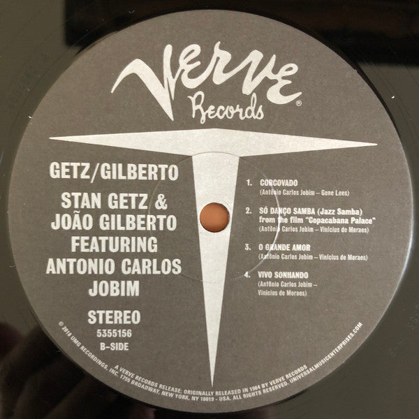 Stan Getz / João Gilberto Featuring Antonio Carlos Jobim - Getz / Gilberto - 2018