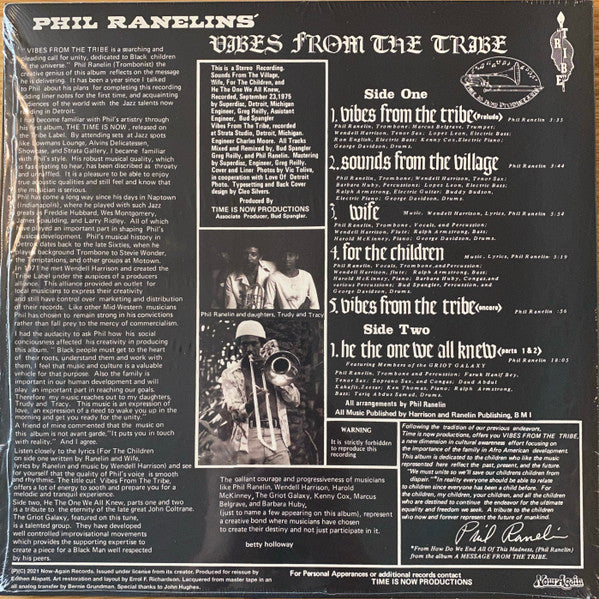 Phil Ranelin - Vibes From The Tribe