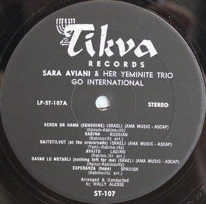 Sara Aviani And Her Yemenite Trio, The - Go International -