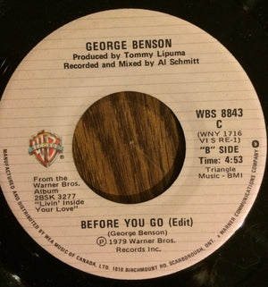 George Benson - Unchained Melody / Before You Go