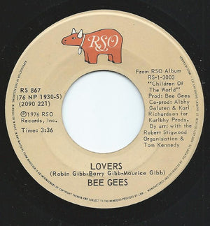 Bee Gees - Boogie Child / Lovers - 1976