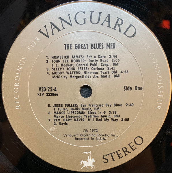 Various - The Great Blues Men -