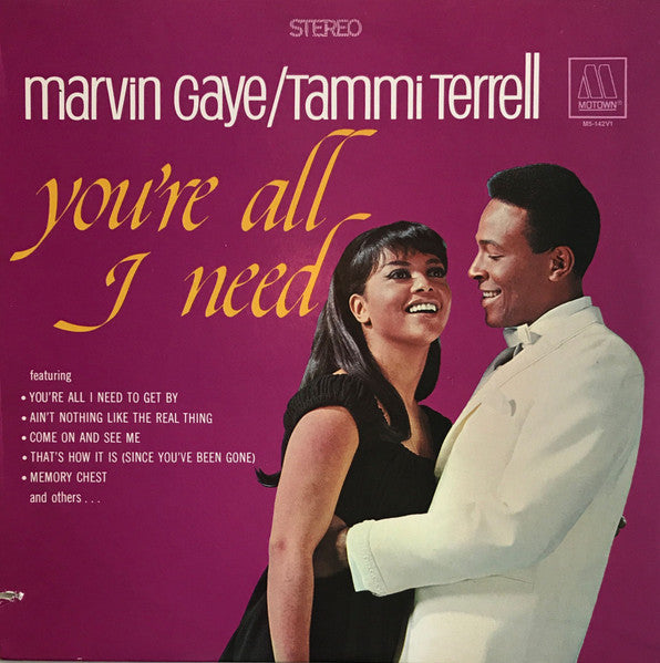 Marvin Gaye / Tammi Terrell - You're All I Need - 1981