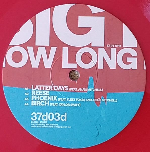 Big Red Machine - How Long Do You Think It's Gonna Last? - 2021