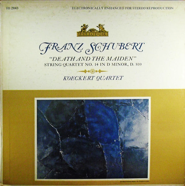 Franz Schubert - Koeckert-Quartett - "Death And The Maiden" String Quartet No. 14 In D Minor, D. 810 - 1966