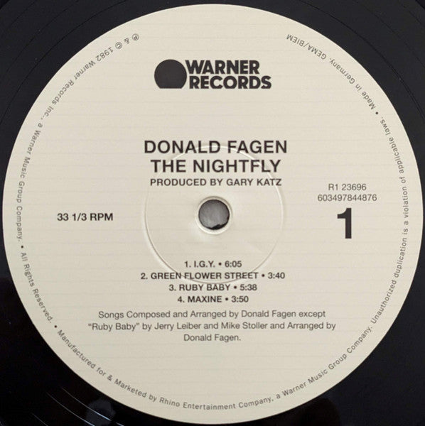 Donald Fagen - The Nightfly - 2021