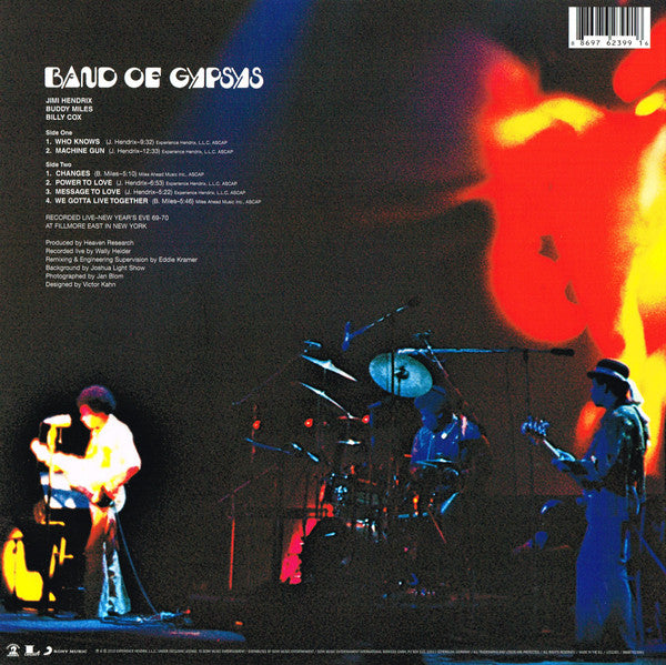 Jimi Hendrix - Band Of Gypsys - 2018