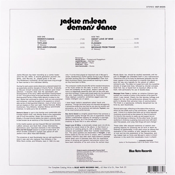 Jackie McLean - Demon's Dance - 2023