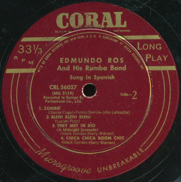 Edmundo Ros And His Rumba Band - Edmundo Ros And His Rumba Band