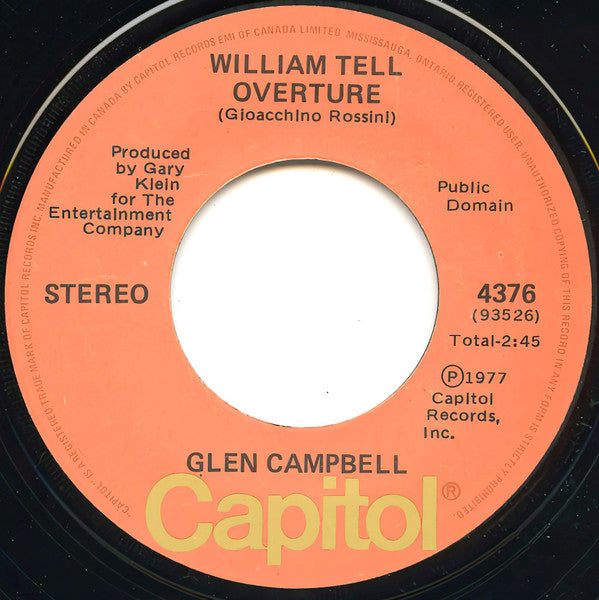 Glen Campbell - Southern Nights - 1977